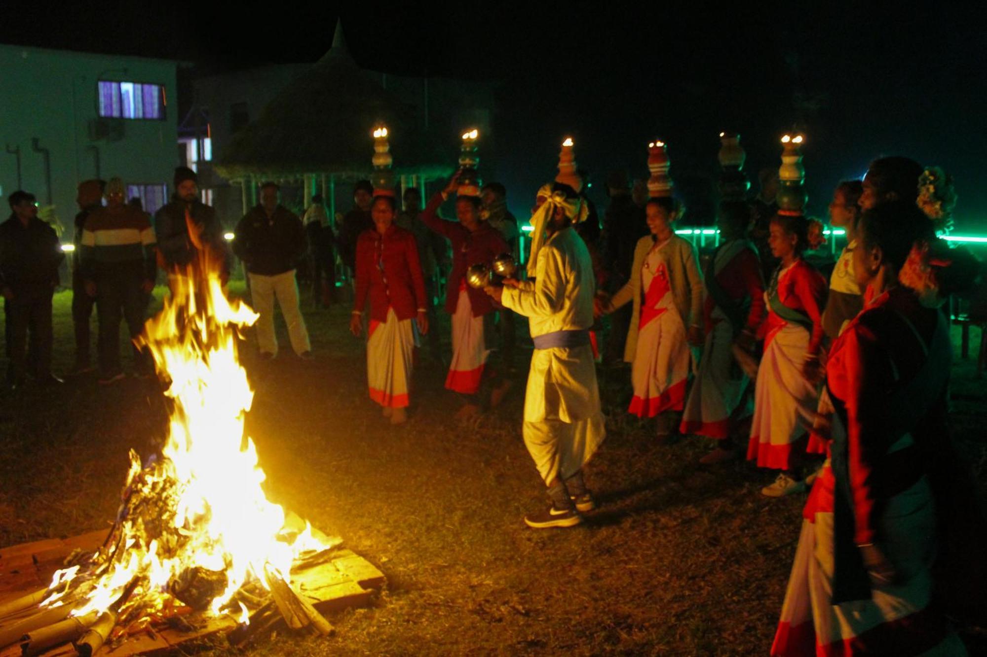 Gangotri Resort Dām Dim Exterior foto